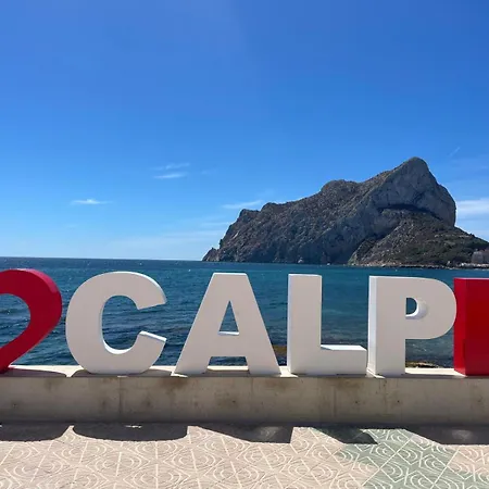 Eerstelijns Appartement Vive Cada Momento Zeezicht En Pal Aan De Boulevard En Strand Calpe, Toplocatie Exterior photo
