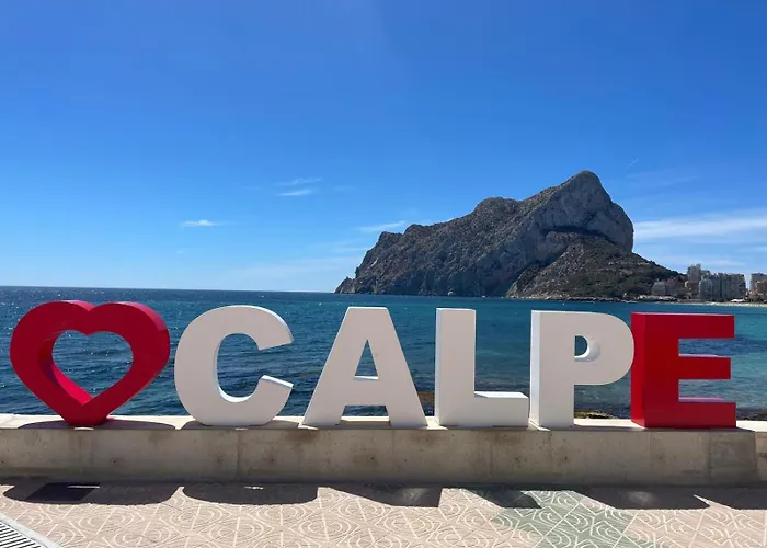 Eerstelijns Appartement Vive Cada Momento Zeezicht En Pal Aan De Boulevard En Strand Calpe, Toplocatie